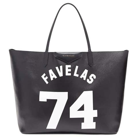 favelas 74 t shirt givenchy|Givenchy Antigona Favelas 74 Large Leather Shopping Tote, .